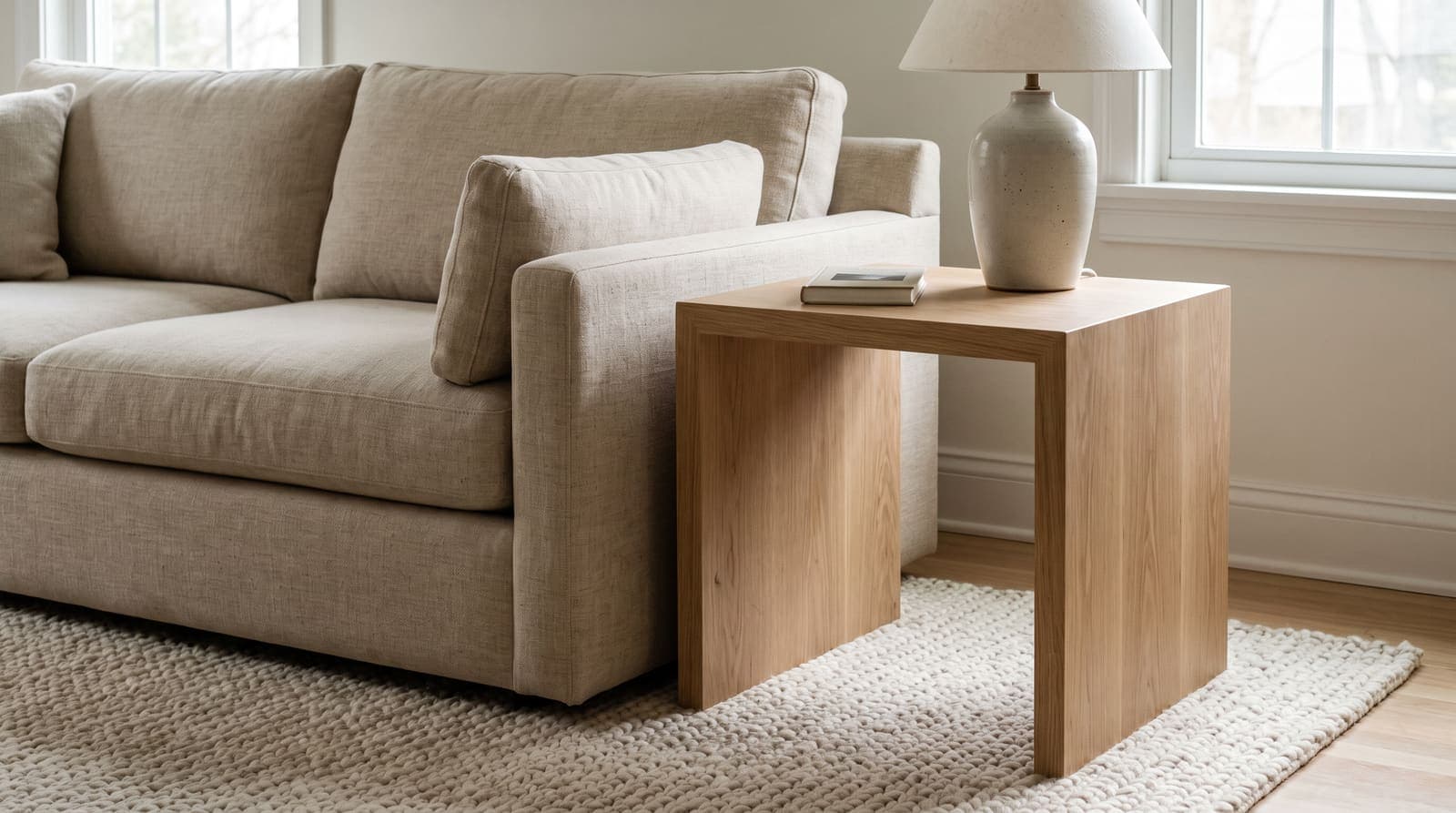 Waterfall End Table